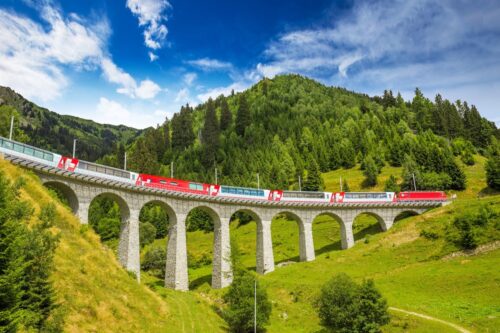 glacier express summer